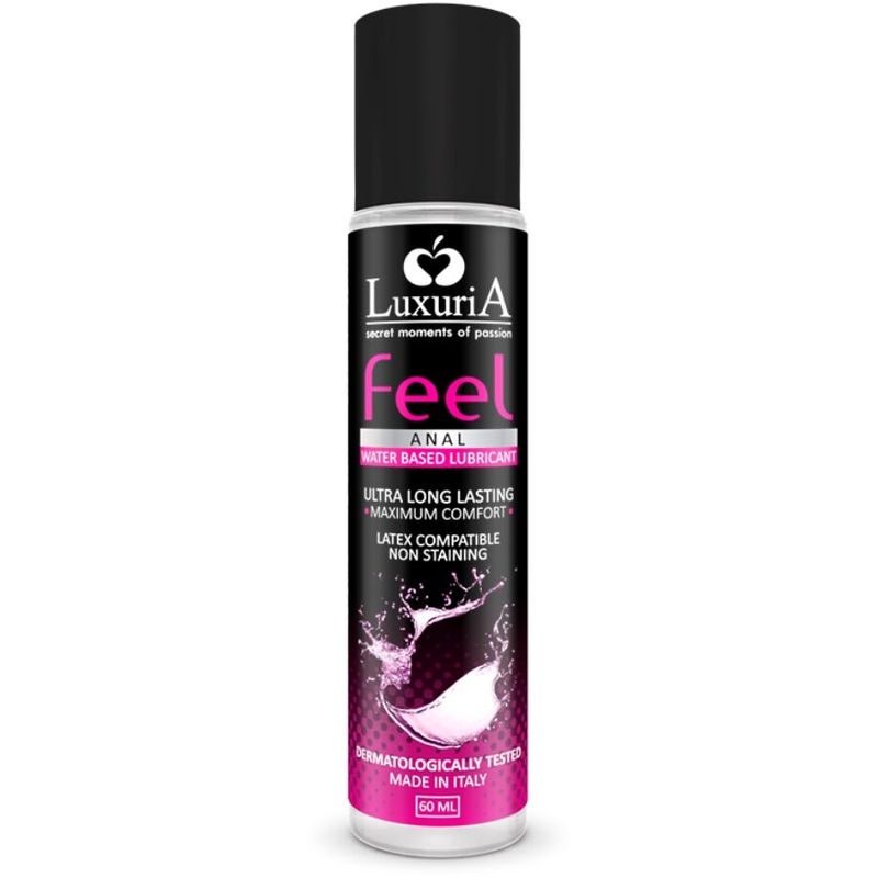 INTIMATELINE - LUXURIA FEEL LUBRIFICANTE ANALE A BASE ACQUA 60 ML INTIMATELINE - LUXURIA FEEL LUBRIFICANTE ANALE A BASE ACQUA 60 ML