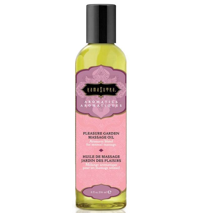 KAMASUTRA - OLIO DA MASSAGGIO GIARDINO DEL PIACERE 236ML KAMASUTRA - GARDEN OF PLEASURE MASSAGE OIL 236ML