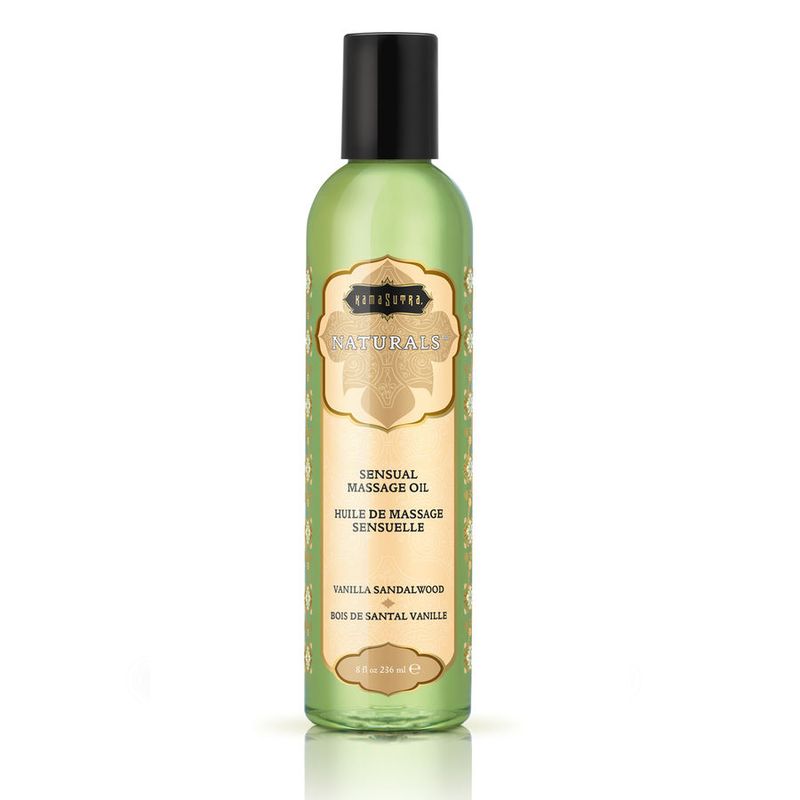 KAMASUTRA - OLIO DA MASSAGGIO ALLA VANIGLIA CON LEGNO DI SANDALO 236ML KAMASUTRA - VANILLA MASSAGE OIL WITH SANDALWOOD 236ML
