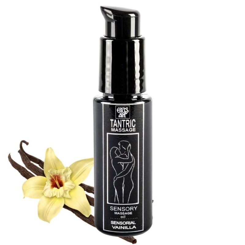 EROS-ART - OLIO DA MASSAGGIO TANTRICO NATURALE E AFRODISIACO ALLA VANIGLIA 30 ML EROS-ART - NATURAL TANTRIC MASSAGE OIL AND APHRODISIAC VANILLA 30 ML