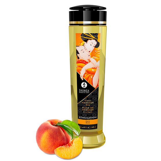 SHUNGA - OLIO DA MASSAGGIO EROTICO STIMOLANTE 240 ML SHUNGA - STIMULATING EROTIC MASSAGE OIL 240 ML