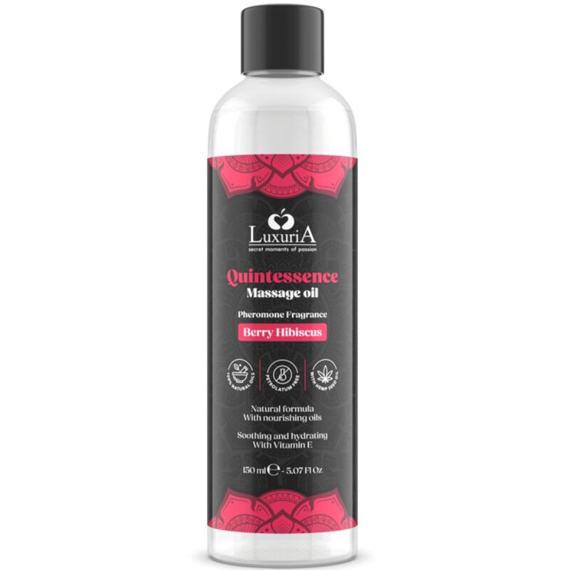 INTIMATELINE LUXURIA - OLIO MASSAGGIO BACCHE 150 ML INTIMATELINE LUXURIA - MASSAGE OIL BERRY 150 ML
