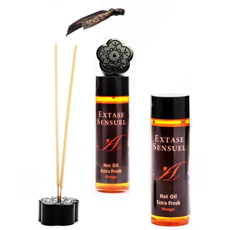 EXTASE SENSUAL - OLIO STIMOLANTE AL MANGO 100 ML EXTASE SENSUAL - MANGO STIMULATING OIL 100 ML
