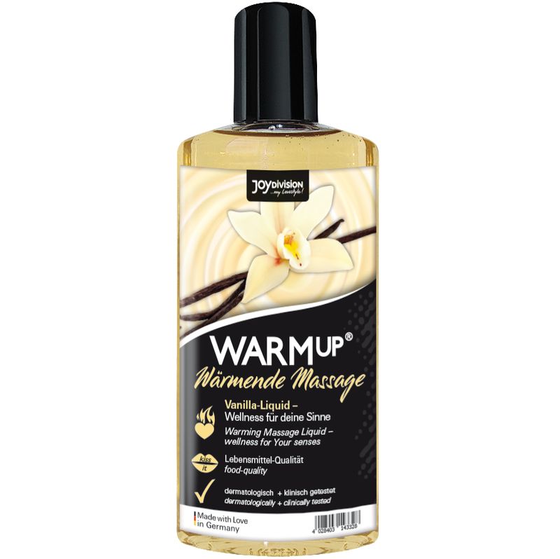 JOYDIVISION WARMUP - OLIO RISCALDANTE VANIGLIA 150ML JOYDIVISION WARMUP - OLIO RISCALDANTE VANIGLIA 150ML