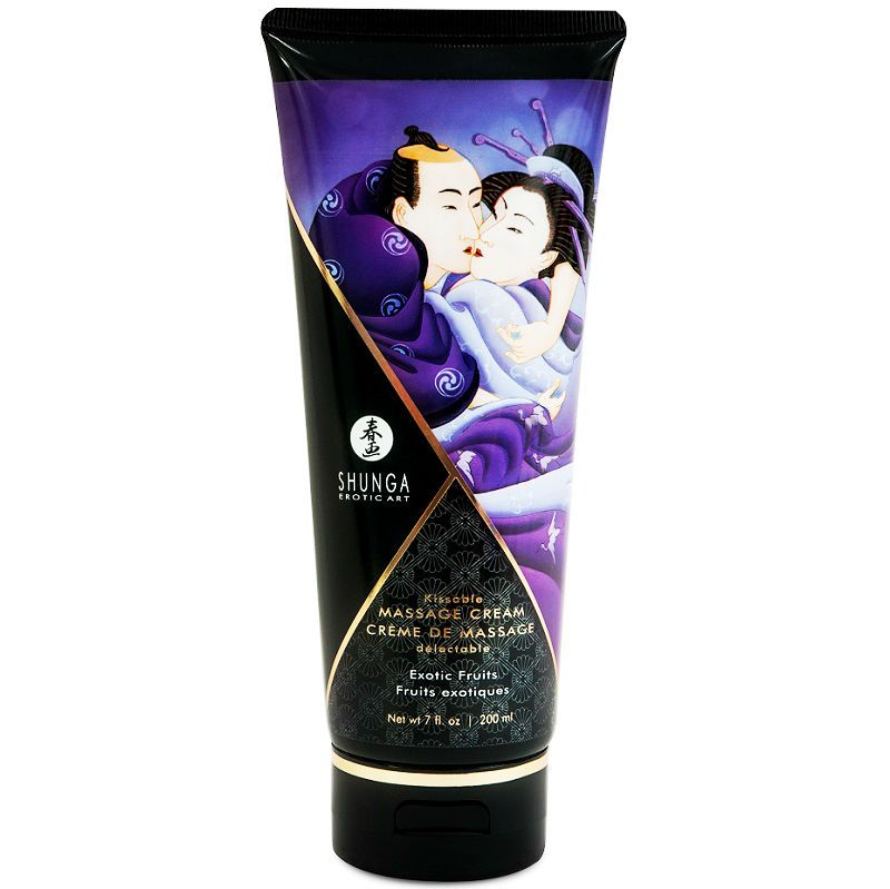 SHUNGA - CREMA DA MASSAGGIO AI FRUTTA ESOTICI 200 ML SHUNGA - EXOTIC FRUITS MASSAGE CREAM 200 ML