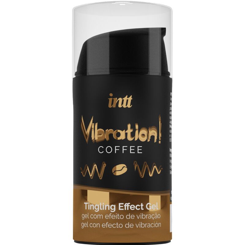 INTT - POTENTE GEL LIQUIDO VIBRANTE STIMOLANTE INTIMO CAFFÔ 15ML INTT - POWERFUL INTIMATE STIMULANT LIQUID VIBRATING GEL COFFEE 15ML