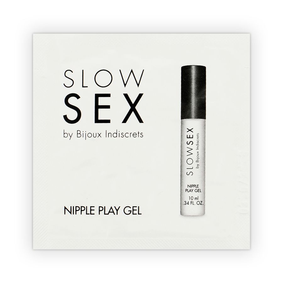 BIJOUX - SLOW SEX GEL STIMOLANTE NIPPLE PLAY GEL MONODOSE 6 ML BIJOUX - SLOW SEX GEL STIMOLANTE NIPPLE PLAY GEL MONODOSE 6 ML