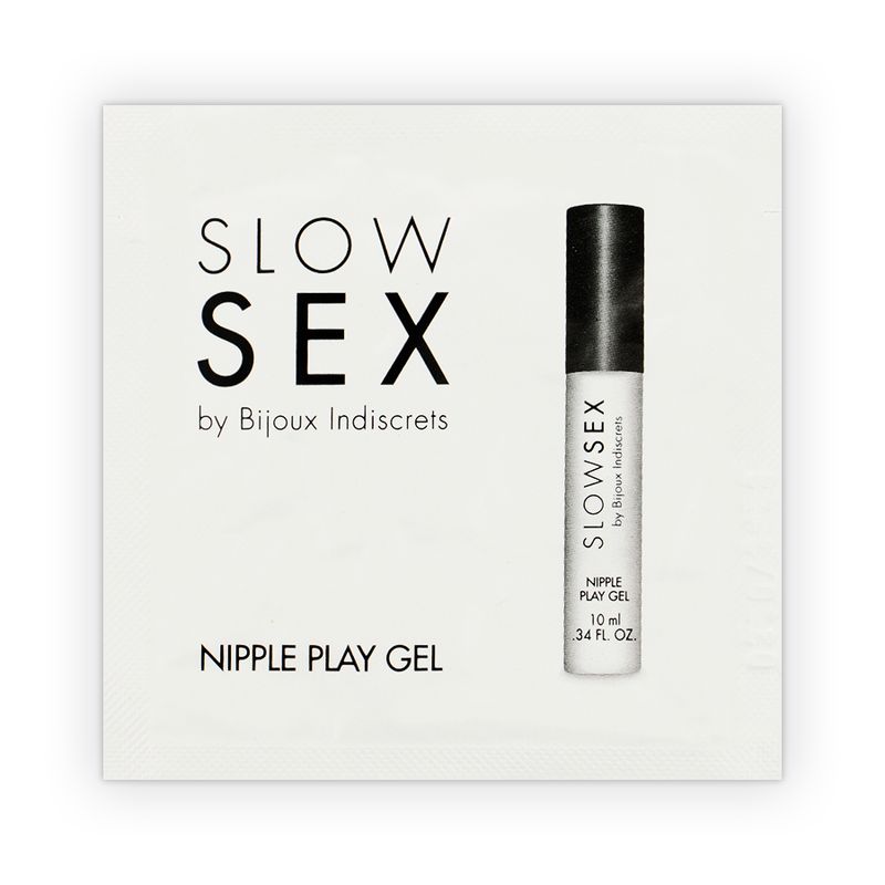 BIJOUX - SLOW SEX GEL STIMOLANTE NIPPLE PLAY GEL MONODOSE 6 ML BIJOUX - SLOW SEX GEL STIMOLANTE NIPPLE PLAY GEL MONODOSE 6 ML