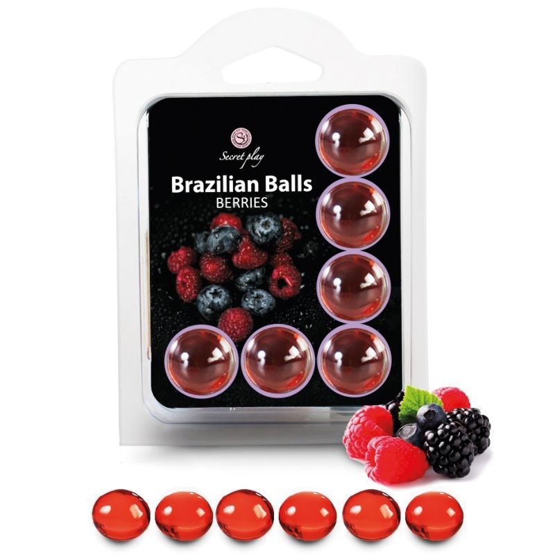 SECRETPLAY - BRASILIANI PALLINE FRUTTI DI FORESTA SECRETPLAY - BRASILIANI PALLINE FRUTTI DI FORESTA