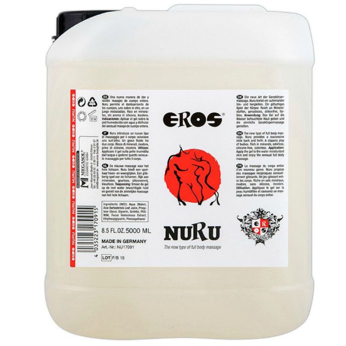 EROS - OLIO DA MASSAGGIO NURU RICCO DI MINERALI 5000 ML EROS - OLIO DA MASSAGGIO NURU RICCO DI MINERALI 5000 ML
