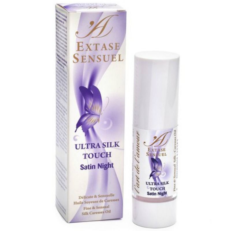 EXTASE SENSUAL - OLIO DA MASSAGGIO NOTTURNO SATINATO ULTRA SETA TOUCH EXTASE SENSUAL - ULTRA SILK TOUCH SATIN NIGHT MASSAGE OIL