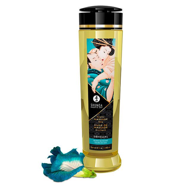 SHUNGA - OLIO DA MASSAGGIO EROTICO SENSUALE 240 ML SHUNGA - SENSUAL EROTIC MASSAGE OIL 240 ML