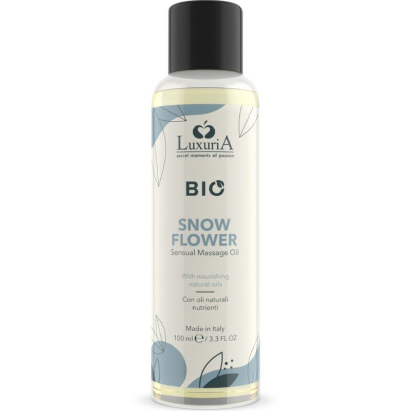 INTIMATELINE LUXURIA - OLIO DA MASSAGGIO AI FIORI DI NEVE BIO 100 ML INTIMATELINE LUXURIA - BIO SNOW FLOWER MASSAGE OIL 100 ML