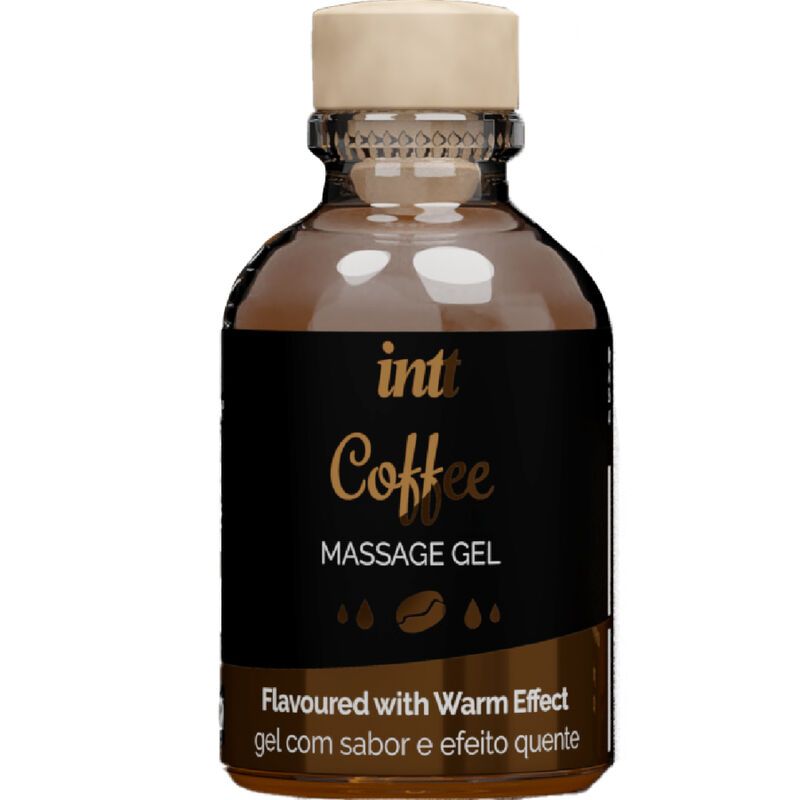 INTT MASSAGE & ORAL SEX - GEL DA MASSAGGIO AL GUSTO DI CAFF� EFFETTO CALDO