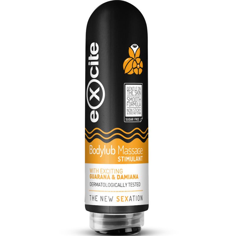 EXCITE - BODYLUB MASSAGGIO STIMOLANTE GUARAN 200 ML EXCITE - BODYLUB MASSAGE STIMULATING GUARAN 200 ML