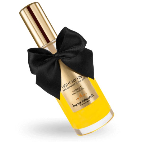 BIJOUX - OLIO DA MASSAGGIO EFFETTO CALDO AROMA CARAMELLO BIJOUX - OLIO DA MASSAGGIO EFFETTO CALDO AROMA CARAMELLO