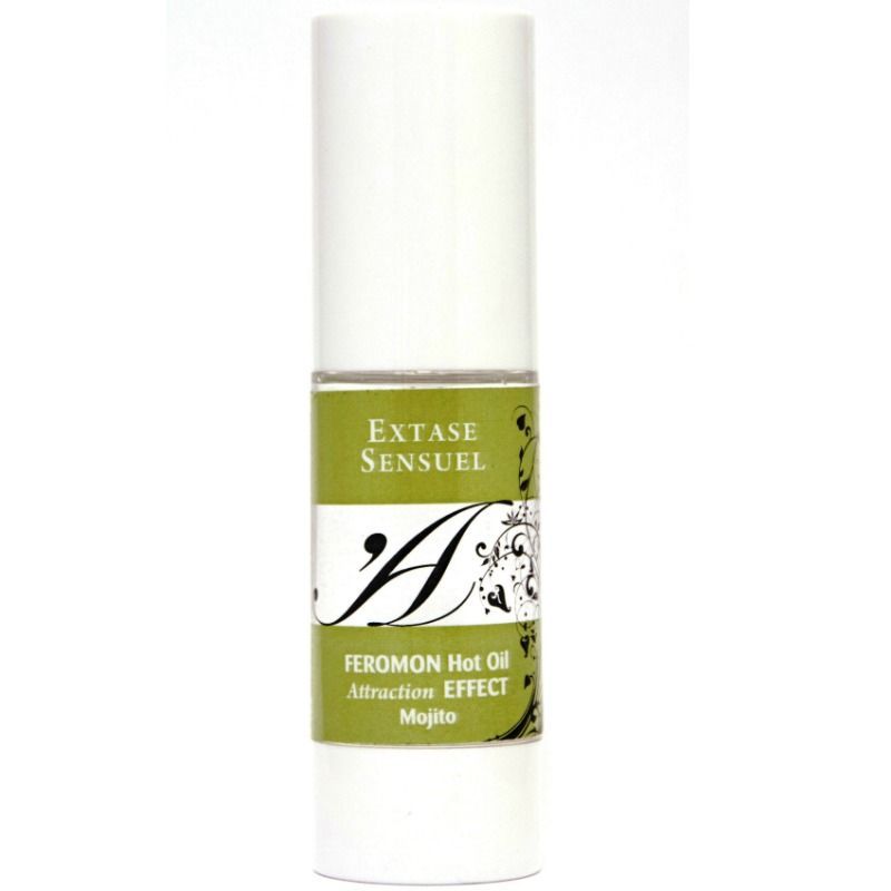 EXTASE SENSUAL - OLIO DA MASSAGGIO EFFETTO CALORE AI FEROMONI DEL MOJITO 30 ML EXTASE SENSUAL - OLIO DA MASSAGGIO EFFETTO CALORE AI FEROMONI DEL MOJITO 30 ML