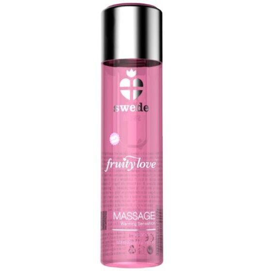 SWEDE - FRUITY LOVE HEAT EFFECT OLIO FRAGOLE CON CHAMPAGNE 60 ML SWEDE - FRUITY LOVE HEAT EFFECT OLIO FRAGOLE CON CHAMPAGNE 60 ML