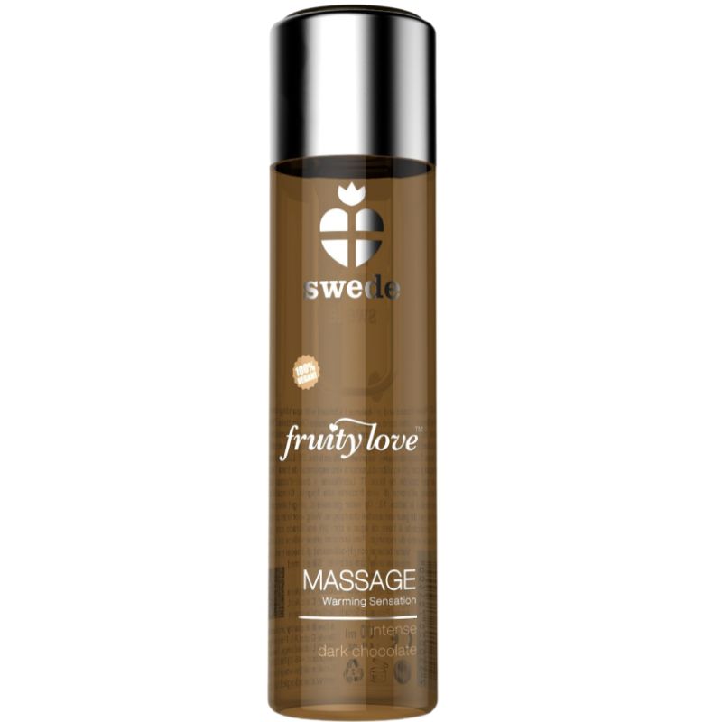 SWEDE - FRUITY LOVE OLIO DA MASSAGGIO EFFETTO RISCALDANTE CIOCCOLATO FONDENTE INTENSO 120 ML SWEDE - FRUITY LOVE OLIO DA MASSAGGIO EFFETTO RISCALDANTE CIOCCOLATO FONDENTE INTENSO 120 ML