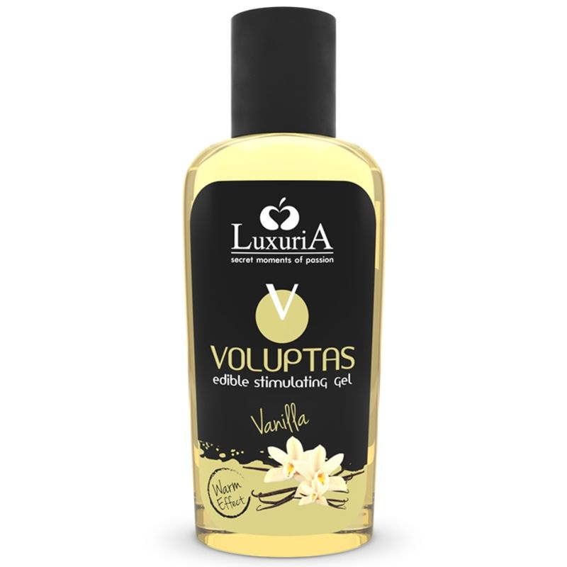 INTIMATELINE LUXURIA - VOLUPTAS GEL DA MASSAGGIO ALIMENTARE EFFETTO RISCALDANTE - VANIGLIA 100 ML INTIMATELINE LUXURIA - VOLUPTAS EDIBLE MASSAGE GEL WARMING EFFECT - VANILLA 100 ML