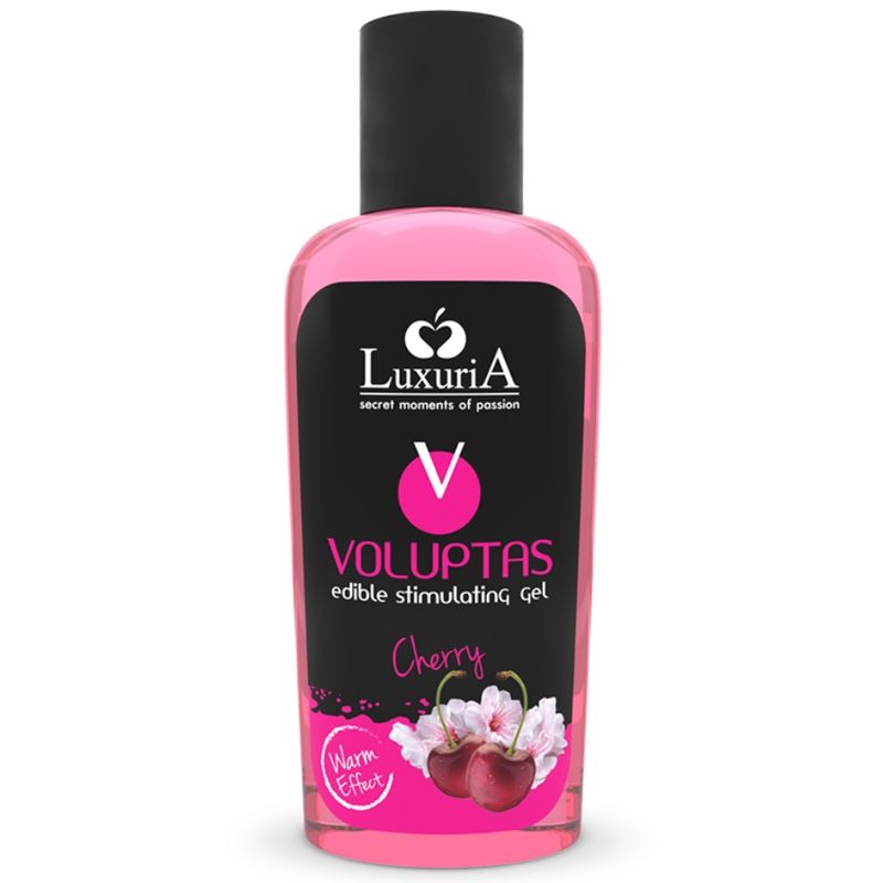 INTIMATELINE LUXURIA - VOLUPTAS GEL DA MASSAGGIO ALIMENTARE EFFETTO RISCALDANTE - CILIEGIA 100 ML INTIMATELINE LUXURIA - VOLUPTAS EDIBLE MASSAGE GEL WARMING EFFECT - CHERRY 100 ML