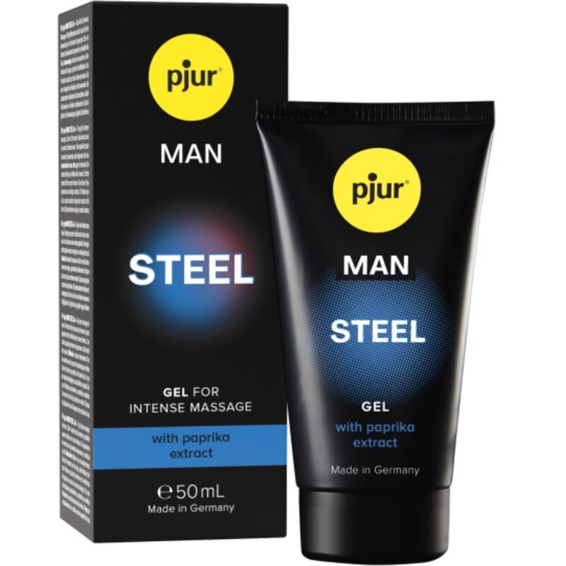PJUR - MAN STEEL GEL STIMOLANTE 50 ML PJUR - MAN STEEL STIMULATING GEL 50 ML