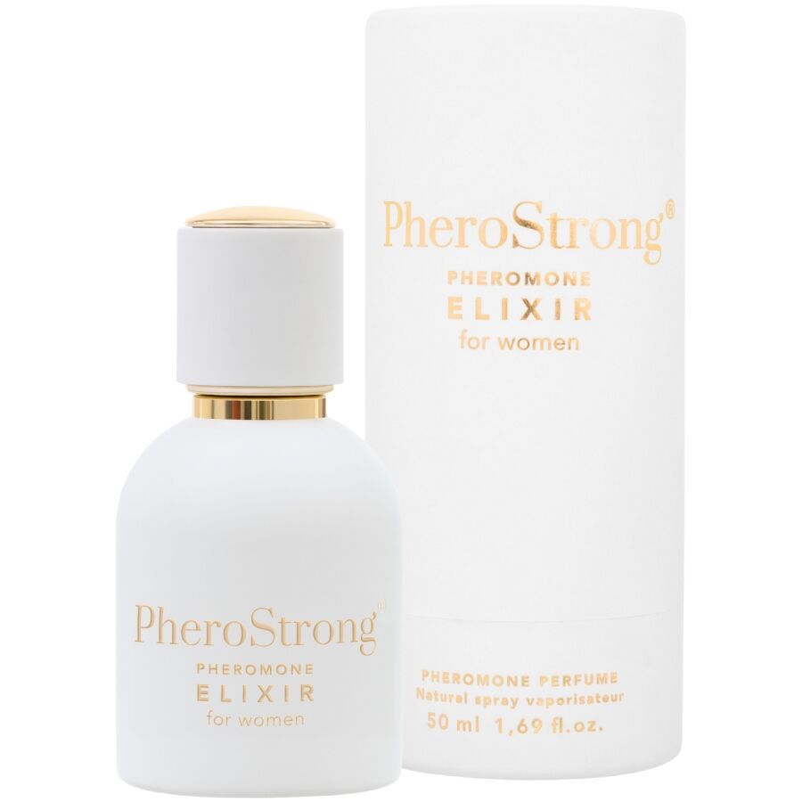 PHEROSTRONG - ELISIR AI FEROMONI PER DONNE 50 ML PHEROSTRONG - PHEROMONE ELIXIR FOR WOMEN 50 ML