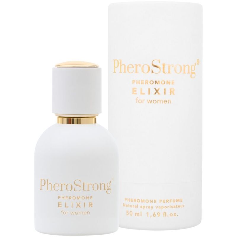PHEROSTRONG - ELISIR AI FEROMONI PER DONNE 50 ML PHEROSTRONG - PHEROMONE ELIXIR FOR WOMEN 50 ML