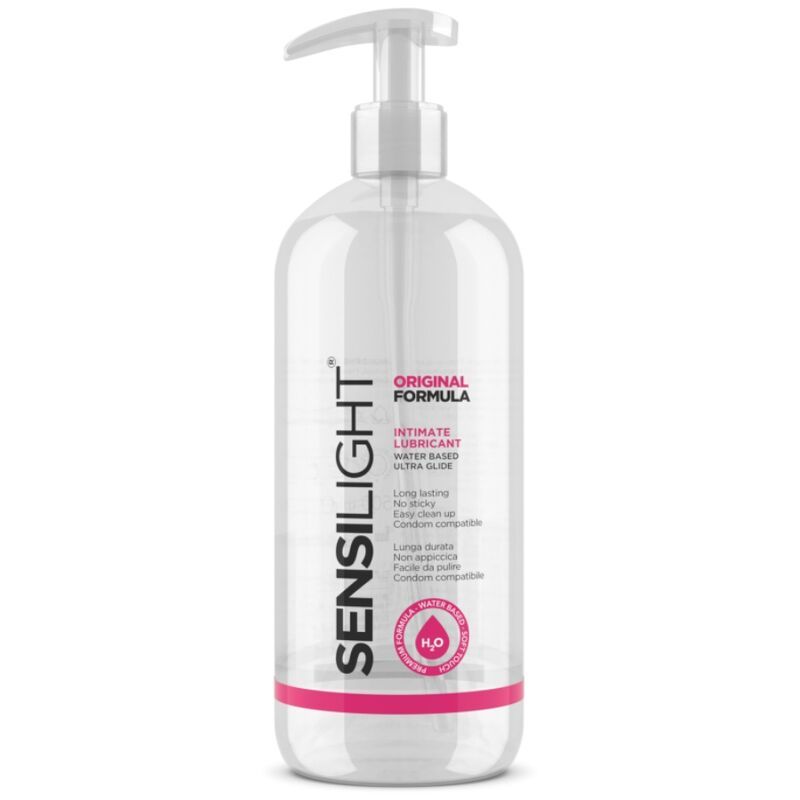 INTIMATELINE - SENSILIGHT FORMULA ORIGINALE LUBRIFICANTE A BASE ACQUA 500 ML INTIMATELINE - SENSILIGHT ORIGINAL WATER-BASED LUBRICANT FORMULA 500 ML