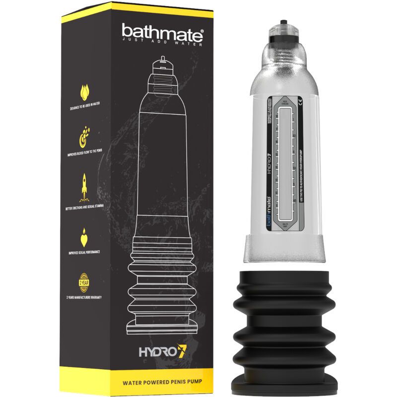 BATHMATE - HYDRO 7 HERCULES TRASPARENTE BATHMATE - HYDRO 7 HERCULES TRANSPARENT