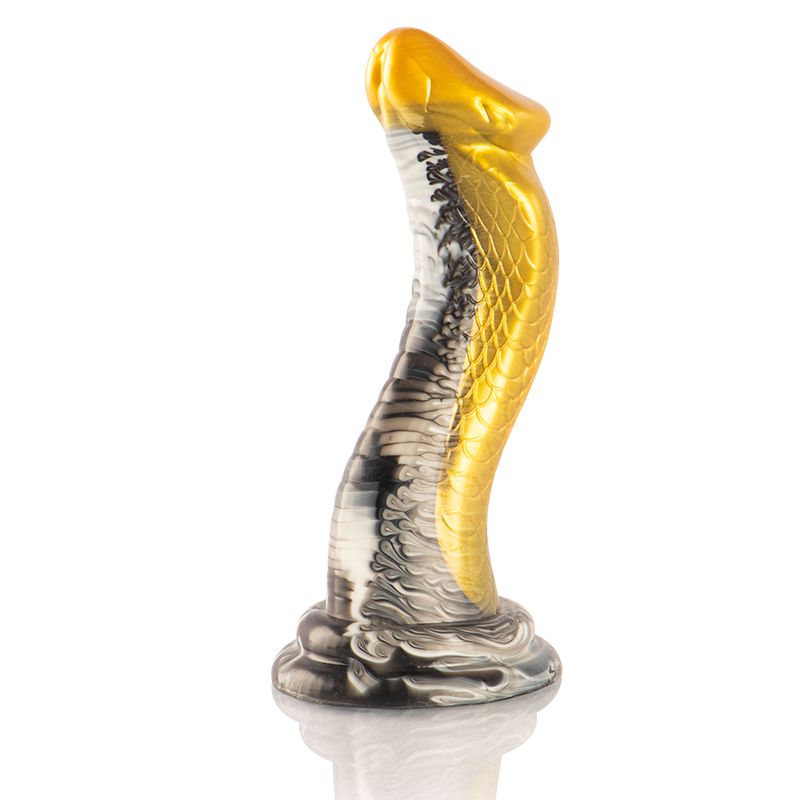 EPIC - DRAKON DILDO GIALLO COBRA EPIC - DRAKON DILDO YELLOW COBRA