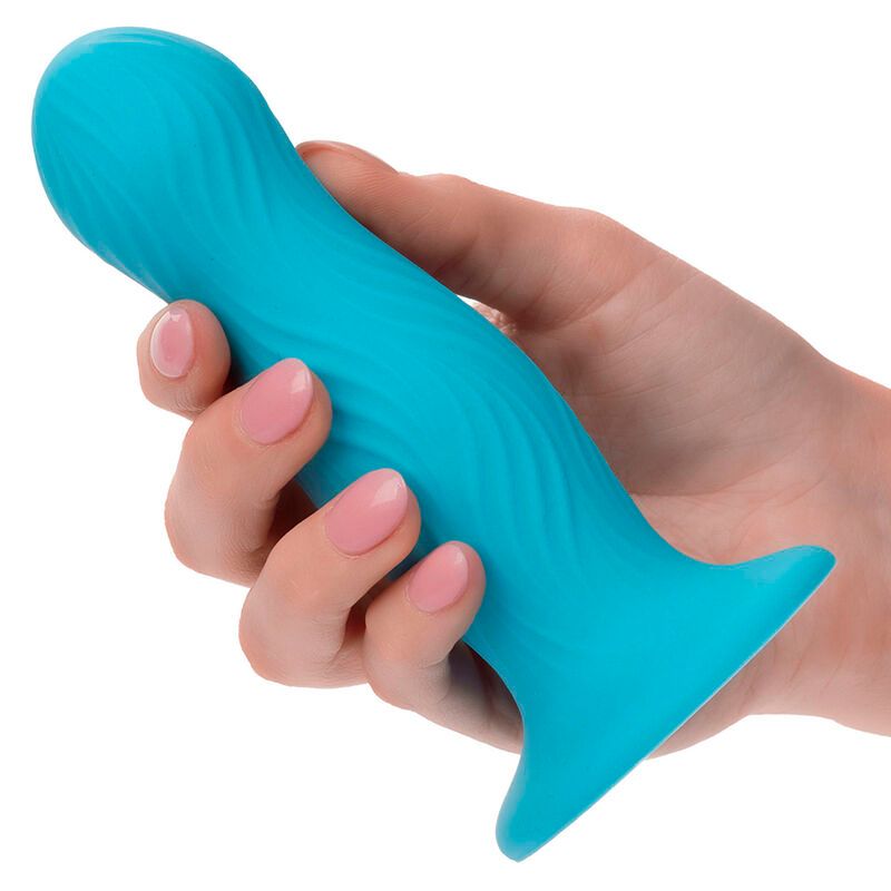 CALEXOTICS - WAVE RIDER SWELL TAPPO ANALE BLU CALEXOTICS - WAVE RIDER SWELL ANAL PLUG BLUE
