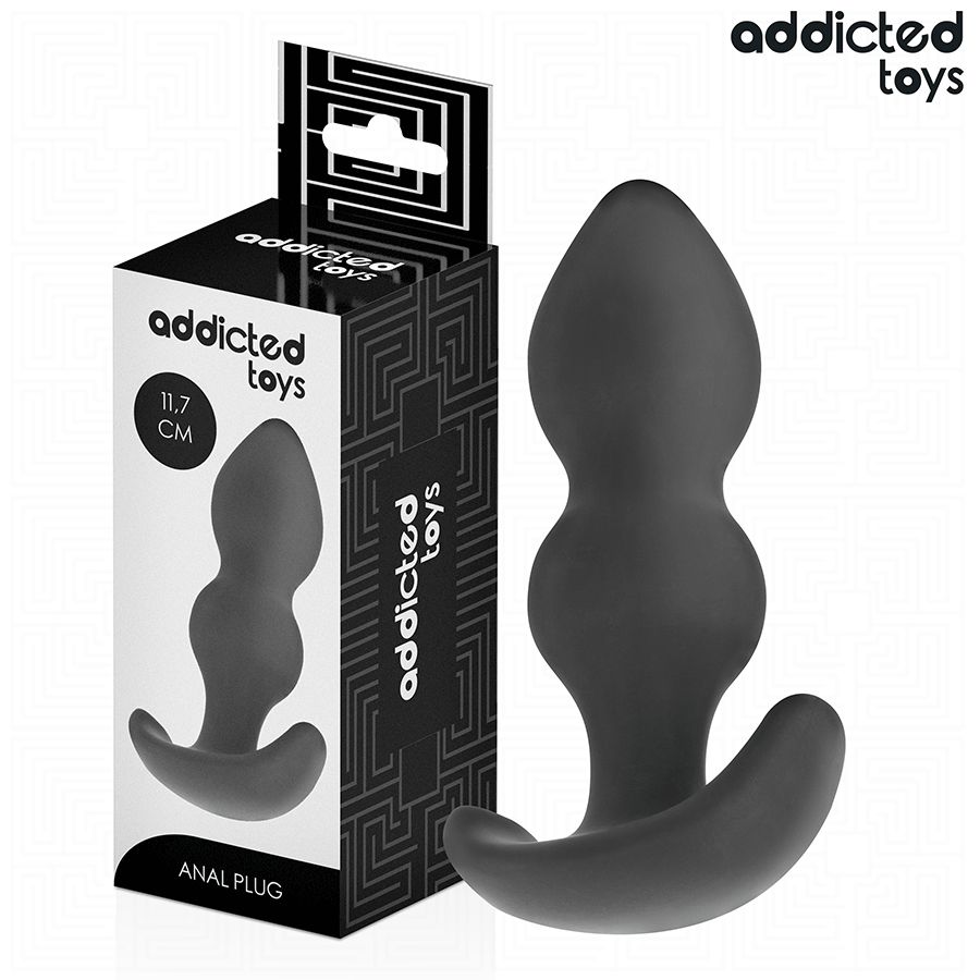 ADDICTED TOYS - TAPPO ANALE TAGLIA L 11,7 CM ADDICTED TOYS - ANAL PLUG SILICONE SIZE L 11.7 CM