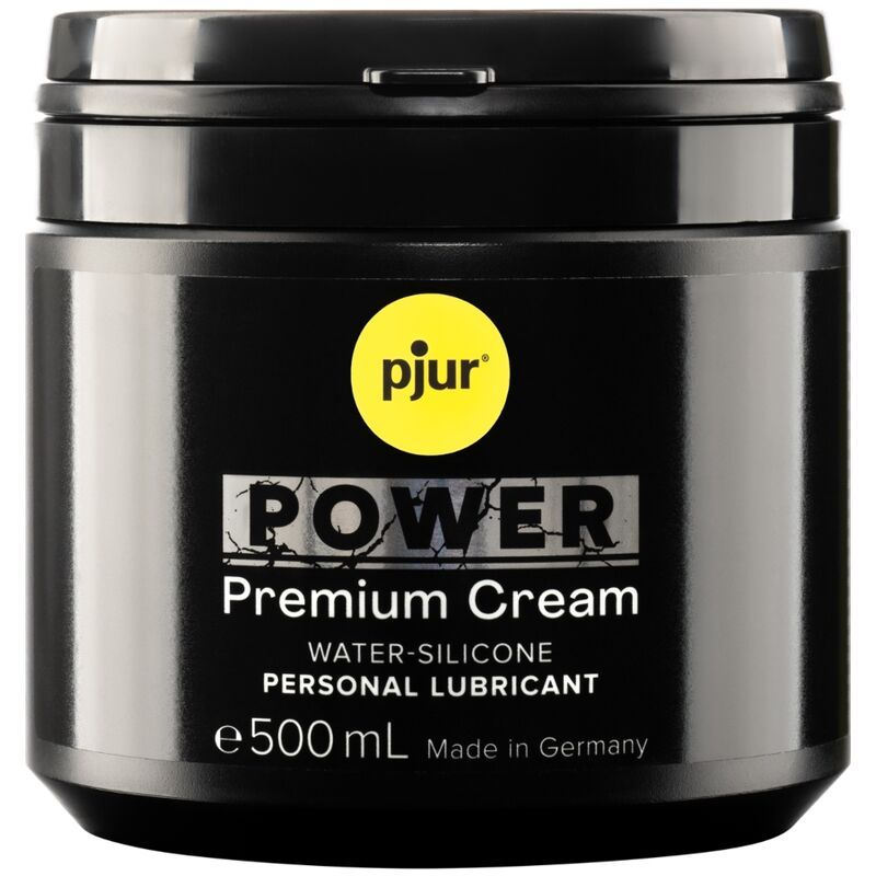PJUR - POWER PREMIUM CREMA LUBRIFICANTE PERSONALE 500 ML PJUR - POWER PREMIUM CREAM PERSONAL LUBRICANT 500 ML