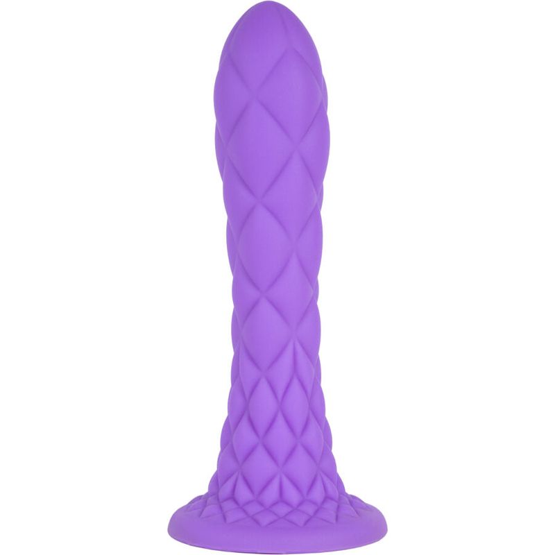 SILEXD - DREAMY DILDO FANTASY LIQUID SILICONE THERMOREACTIVE VIOLET 18.5 CM