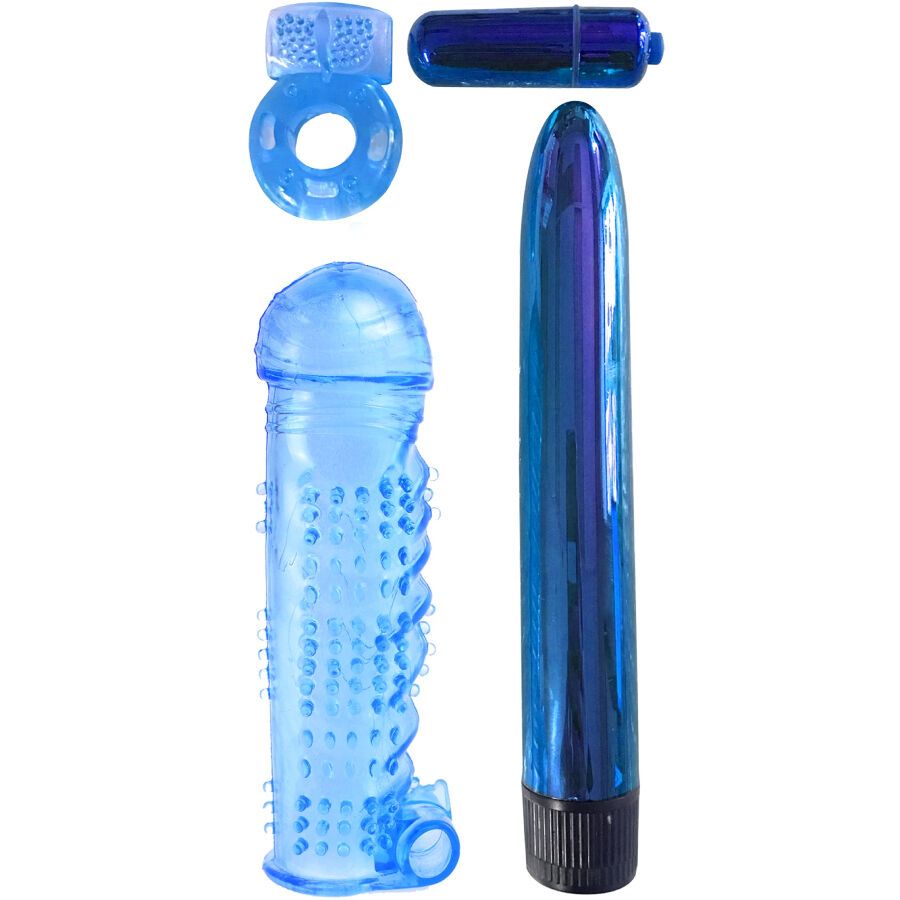 CLASSIX - KIT PER COPPIE PER IL PIACERE ULTIMO AZZURRO CLASSIX - KIT PER COPPIE PER IL PIACERE ULTIMO AZZURRO