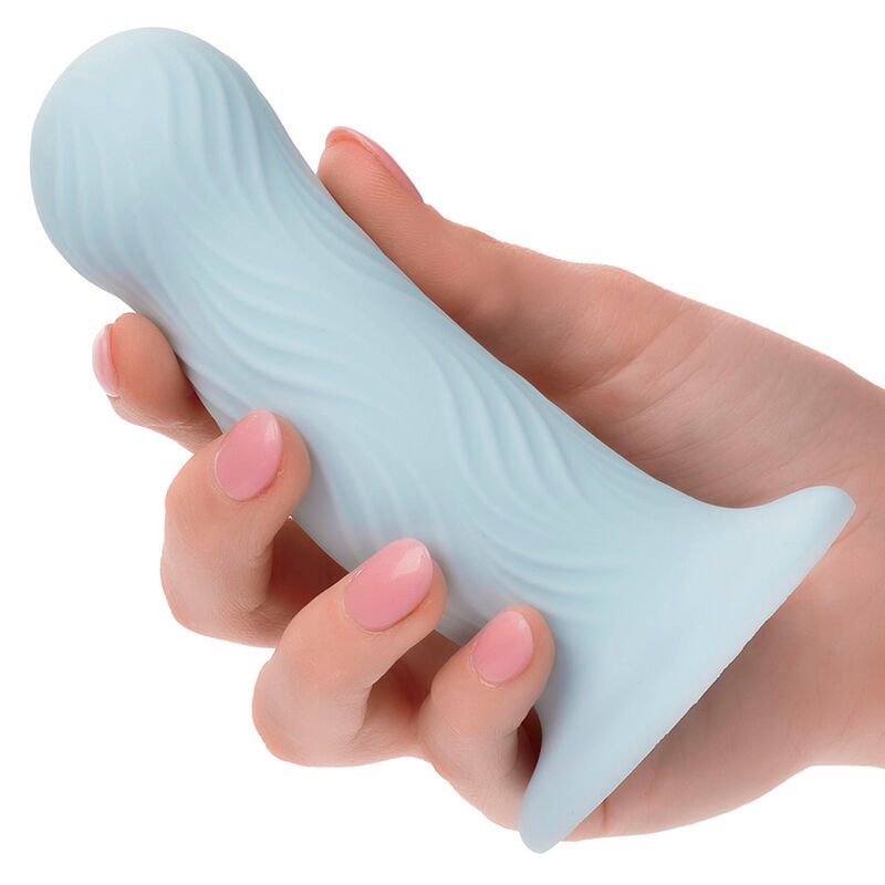 CALEXOTICS - WAVE RIDER FOAM ANAL PLUG BLU CALEXOTICS - WAVE RIDER FOAM ANAL PLUG BLUE