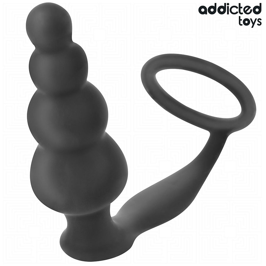 ADDICTED TOYS - PLUG ANALE CON ANELLO MODELLO 5 ADDICTED TOYS - ANAL PLUG WITH RING SILICONE MODEL 5