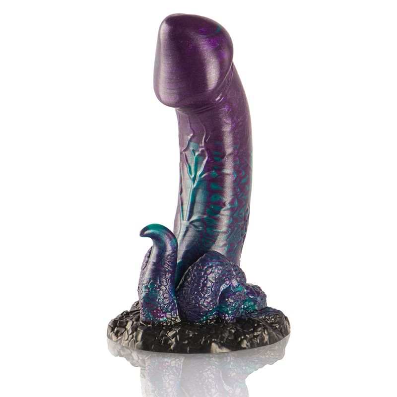 EPIC - DILDO BASILISCO DOPPIO PIACERE SCALE TAGLIA PICCOLA EPIC - BASILISK DILDO DOUBLE SCALY PLEASURE SMALL SIZE