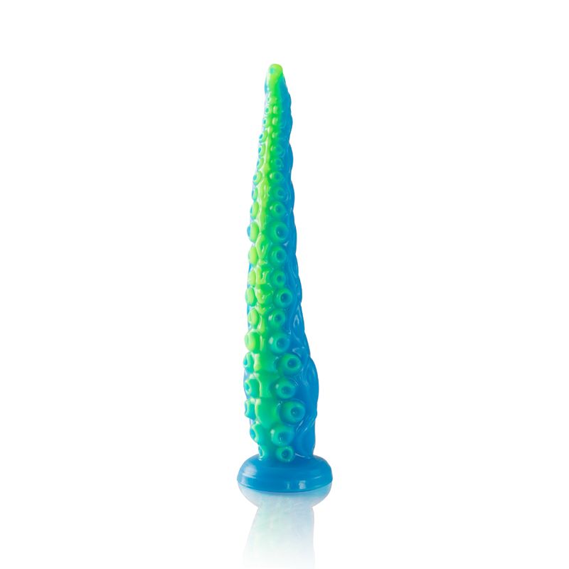 EPIC - DILDO FLUORESCENTE CON TENTACOLI SOTTILI DI SCYLLA TAGLIA PICCOLA EPIC - SCYLLA FLUORESCENT THIN TENTACLE DILDO SMALL SIZE