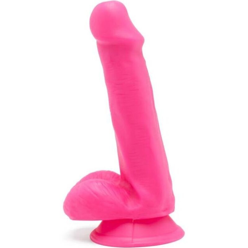 GET REAL - HAPPY DICKS DILDO 12 CM SFERE ROSA GET REAL - HAPPY DICKS DILDO 12 CM BALLS PINK