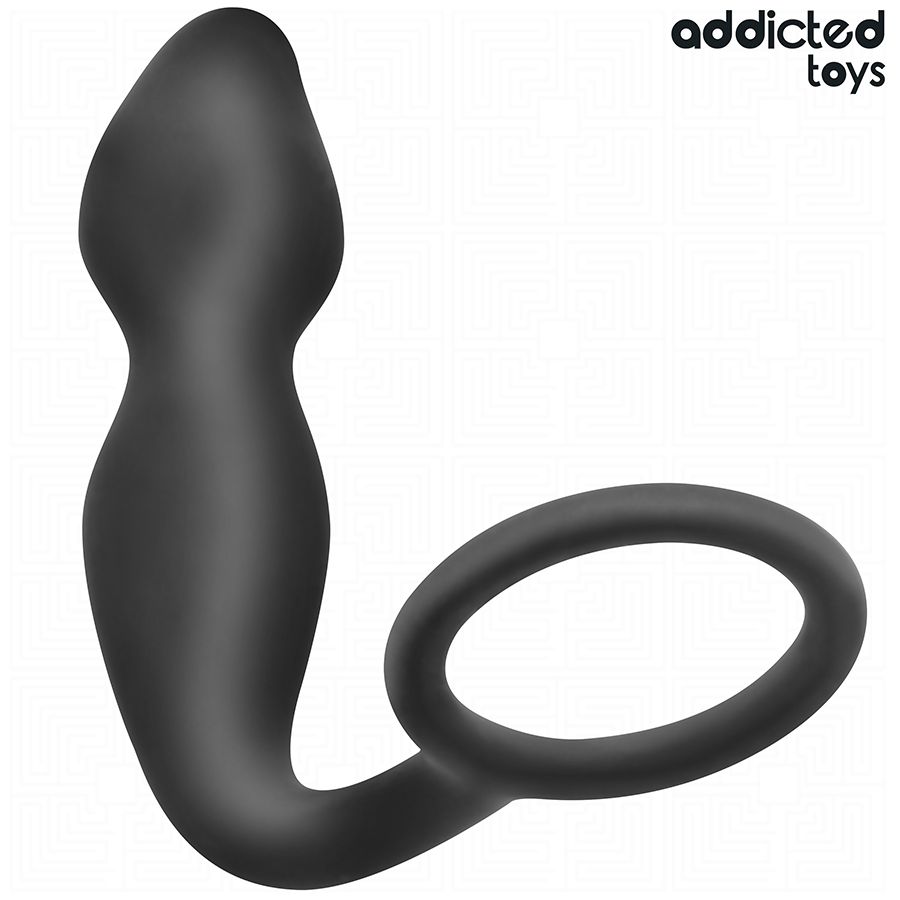 ADDICTED TOYS - PLUG ANALE CON ANELLO MODELLO 2 ADDICTED TOYS - ANAL PLUG WITH RING SILICONE MODEL 2