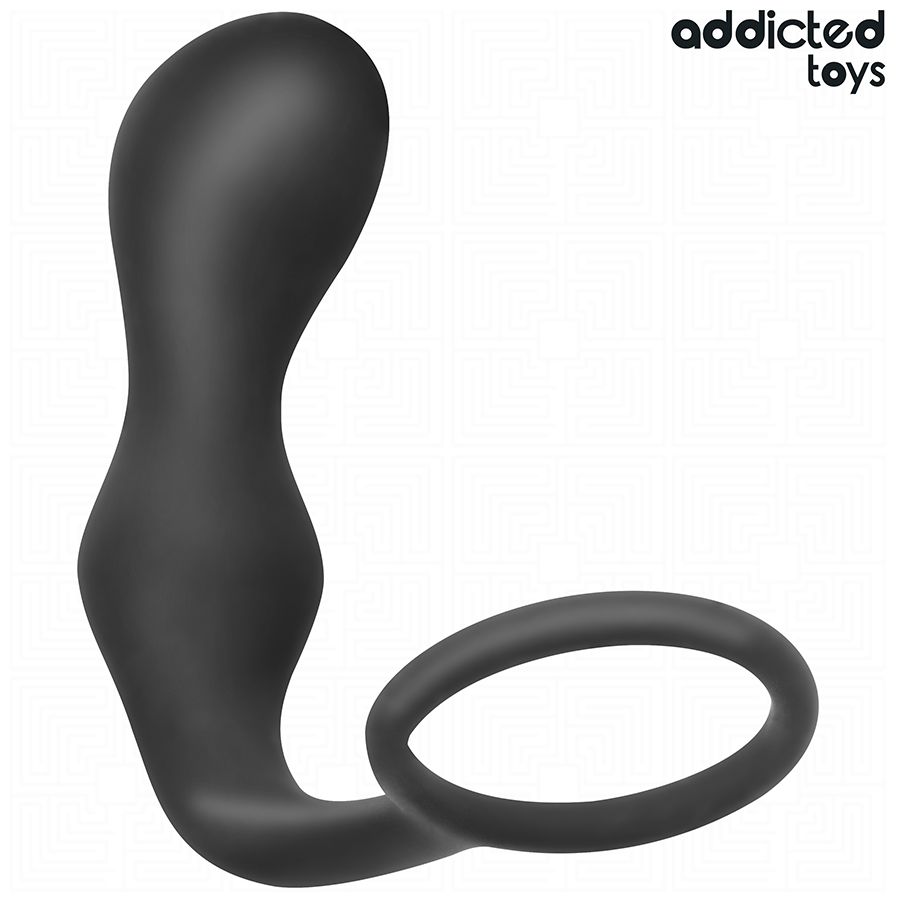 ADDICTED TOYS - PLUG ANALE CON ANELLO MODELLO 3 ADDICTED TOYS - ANAL PLUG WITH RING SILICONE MODEL 3