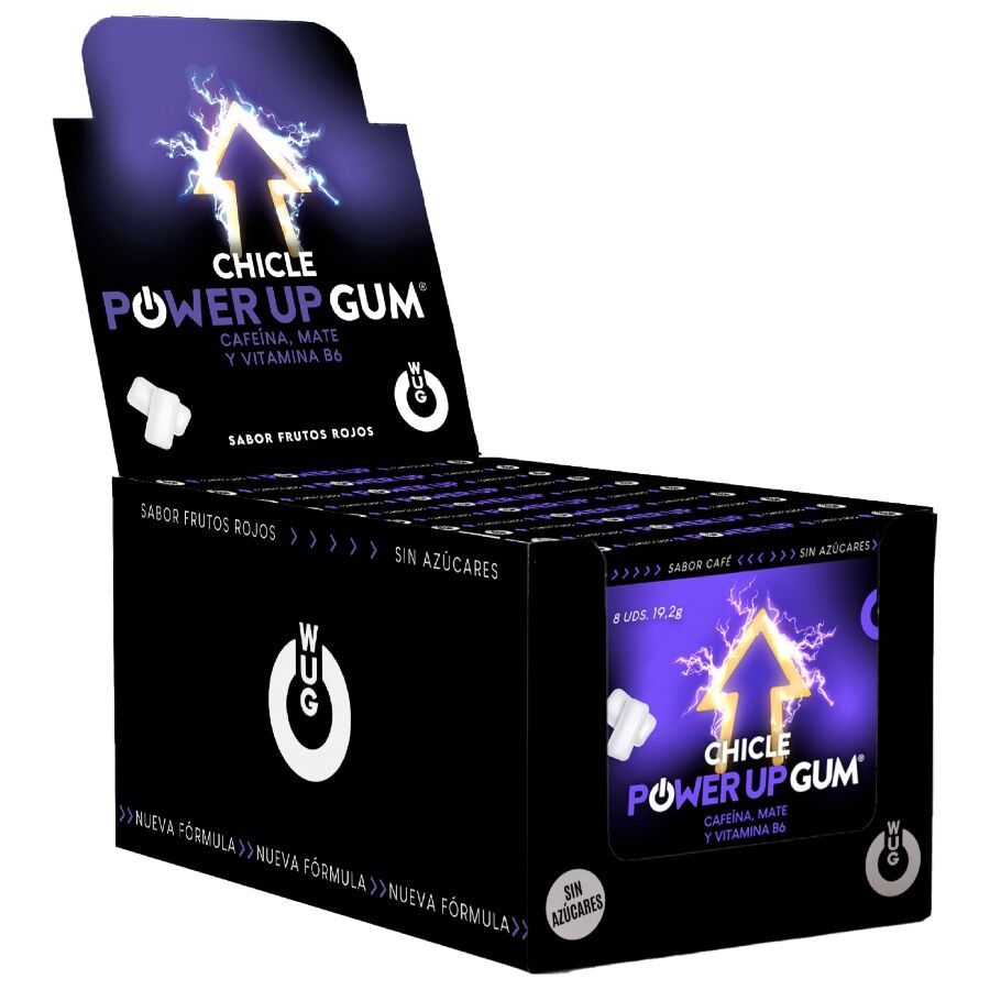 WUG POWER UP - ENERGY BOOST E POTENZIATORE DI CONCENTRAZIONE | ESPOSITORE 12 X 8 UNIT� WUG POWER UP - ENERGY BOOST E POTENZIATORE DI CONCENTRAZIONE | ESPOSITORE 12 X 8 UNIT�