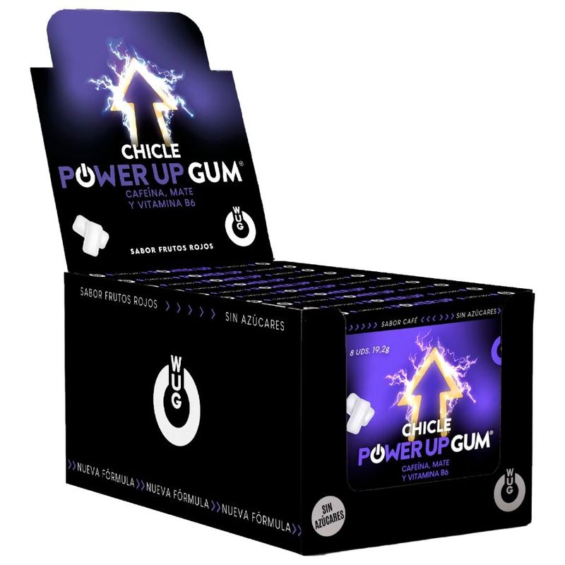 WUG POWER UP - ENERGY BOOST E POTENZIATORE DI CONCENTRAZIONE | ESPOSITORE 12 X 8 UNIT� WUG POWER UP - ENERGY BOOST E POTENZIATORE DI CONCENTRAZIONE | ESPOSITORE 12 X 8 UNIT�