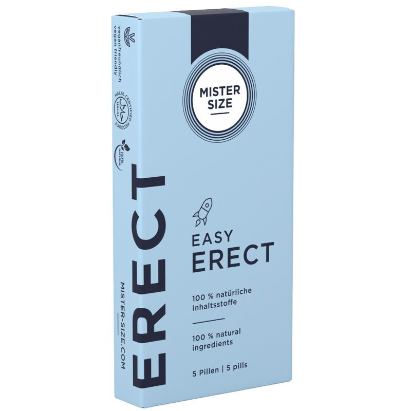 MISTER SIZE - EASY ERECT 5 PILLOLE MISTER SIZE - EASY ERECT 5 PILLOLE