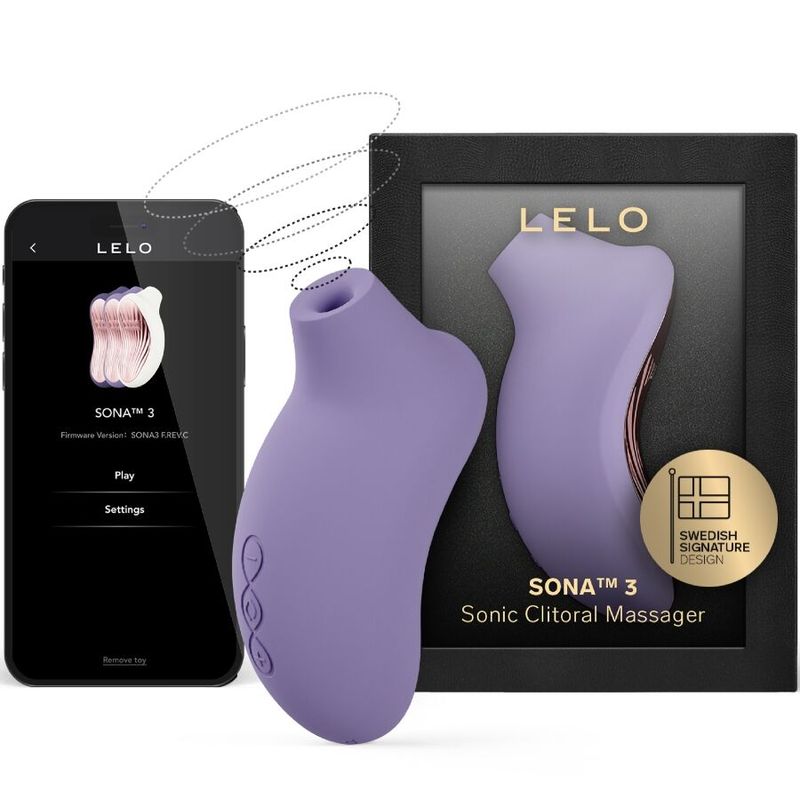 LELO - SONA 3 SONIC CLITORAL MASSAGER VIOLET DUSK