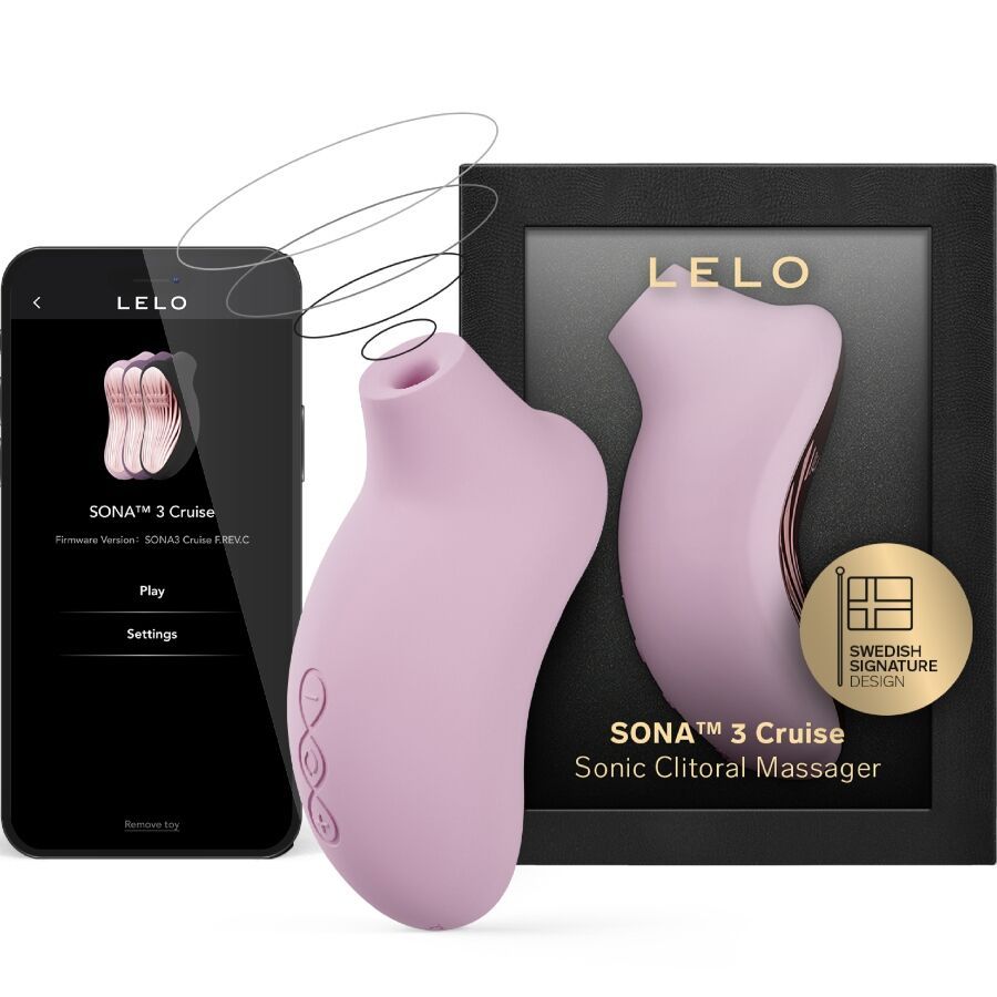 LELO - SONA 3 CRUISE MASSAGGIATORE CLITORIDEO SONICO ROSA CHIARO LELO - SONA 3 CRUISE MASSAGGIATORE CLITORIDEO SONICO ROSA CHIARO