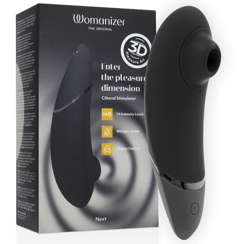 WOMANIZER - NEXT CLITORIAL STIMULATOR BLACK