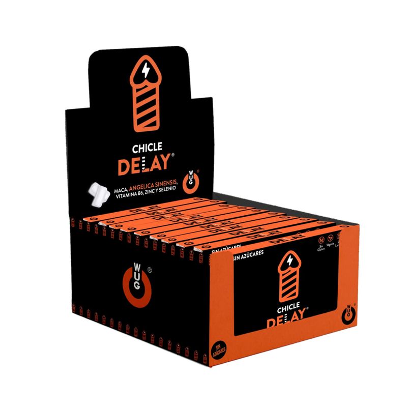 WUG SEX SENSE - RITARDO PER LO SPERMA | ESPOSITORE 12 X 8 UNIT� WUG SEX SENSE - RITARDO PER LO SPERMA | ESPOSITORE 12 X 8 UNIT�